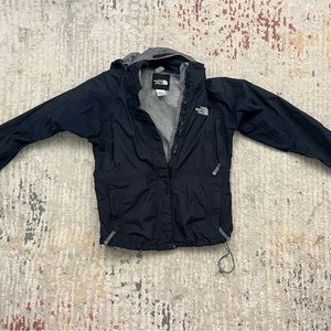 Black Northface Rain Coat